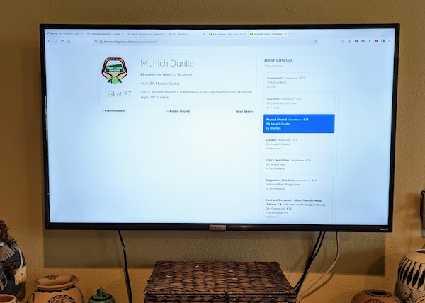 Brew Meeting - Meeting View on TV